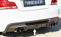 Rieger Heckeinsatz für BMW 1er E82, E88  (182 / 1C) Cabrio