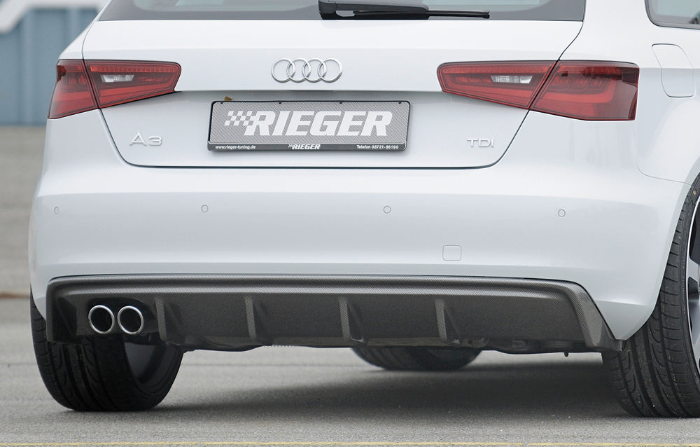 Rieger Heckeinsatz für Audi A3 (8V) 3-tür. (Schrägheck 8V1)