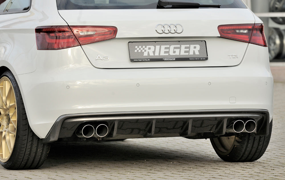 Rieger Heckeinsatz für Audi A3 (8V) 3-tür. (Schrägheck 8V1)