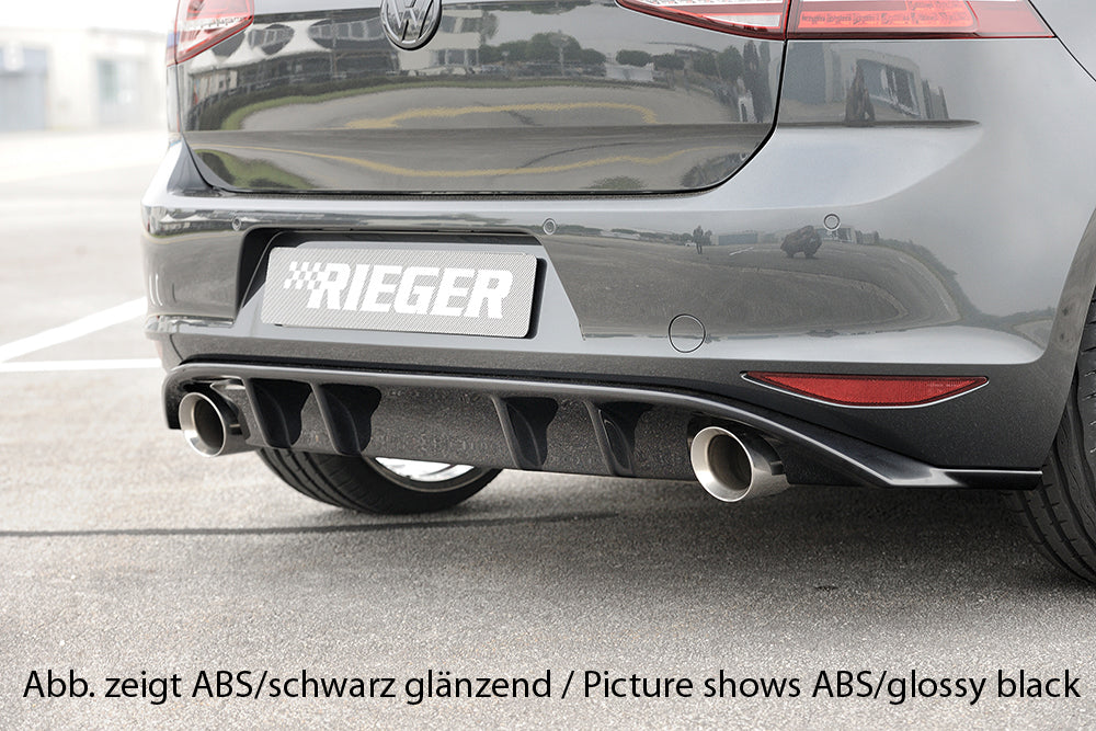 Rieger Heckeinsatz für VW Golf 7 3-tür.