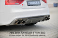 Rieger Heckeinsatz für Audi A5 (B8/B81) Cabrio