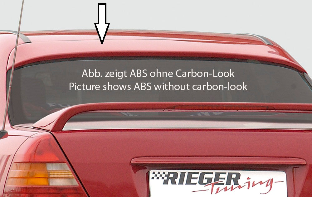 Rieger Heckscheibenblende für Mercedes C-Klasse (W202) Lim.