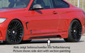 Rieger Seitenschweller für BMW 4er F32  (3C) Coupé (3-tür.)