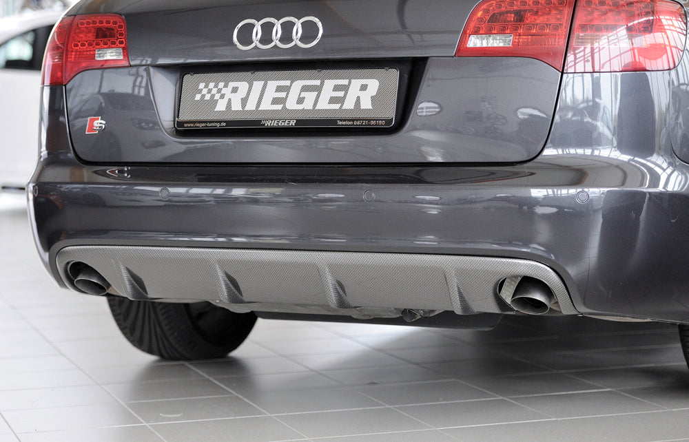 Rieger Heckeinsatz für Audi A6 (4F) Avant