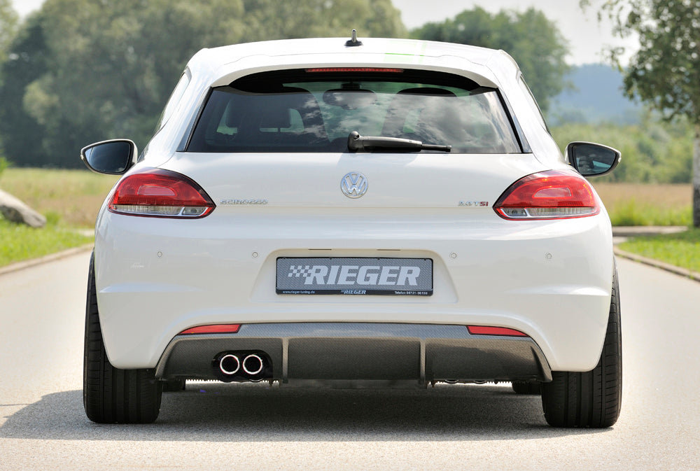 Rieger Heckeinsatz für R-Line Heckschürze für VW Scirocco 3 (13) 2-tür.