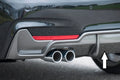 Rieger Heckeinsatz für BMW 4er F32  (3C) Coupé (3-tür.)