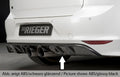 Rieger Heckeinsatz für VW Golf 7 R 3-tür.