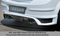 Rieger Heckschürzenansatz für Opel Astra H 5-tür.