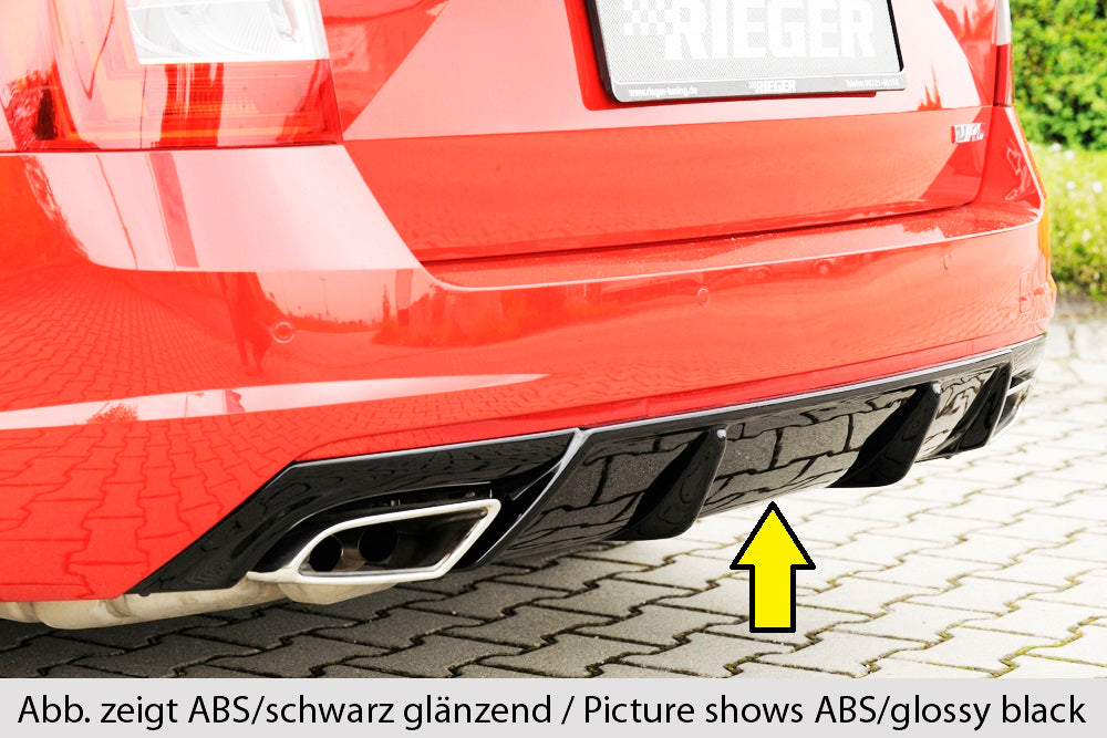 Rieger Heckeinsatz für Skoda Octavia RS (5E) Combi