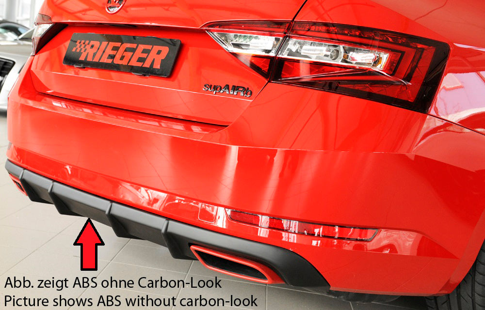 Rieger Heckeinsatz für Skoda Superb III (3T/3V) Combi