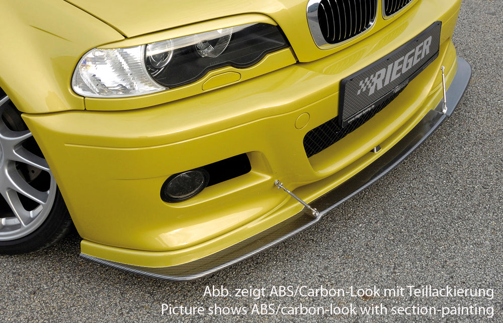 Rieger Spoilerlippe für BMW 3er E46 M3 Cabrio