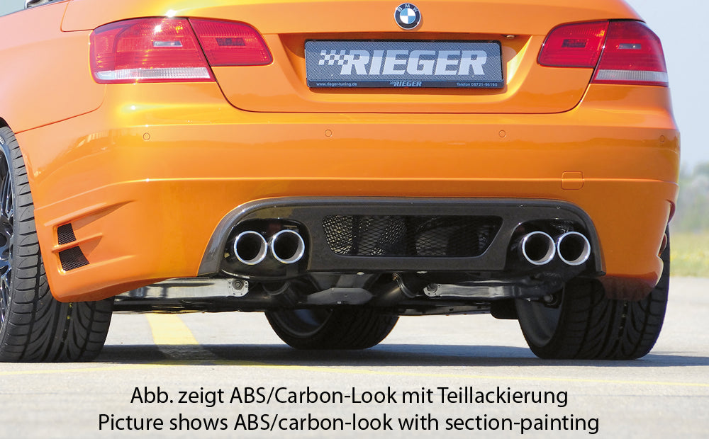 Rieger Heckansatz für BMW 3er E92 Coupé