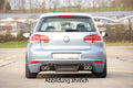 Rieger Heckschürzenansatz für VW Golf 6 3-tür.