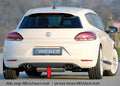 Rieger Heckschürzenaufsatz für VW Scirocco 3 (13) 2-tür.