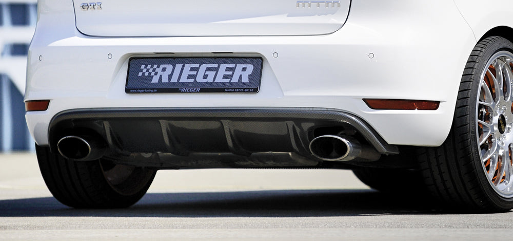 Rieger Heckeinsatz für VW Golf 6 GTD 3-tür.