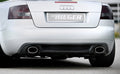 Rieger Heckeinsatz für Audi A4 (8H) Cabrio