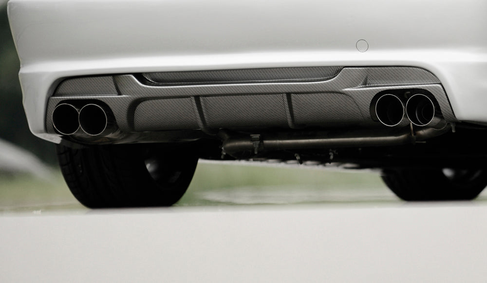 Rieger Heckeinsatz für BMW 3er E46 Cabrio