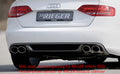 Rieger Heckeinsatz für Audi A4 (B8/B81) Avant
