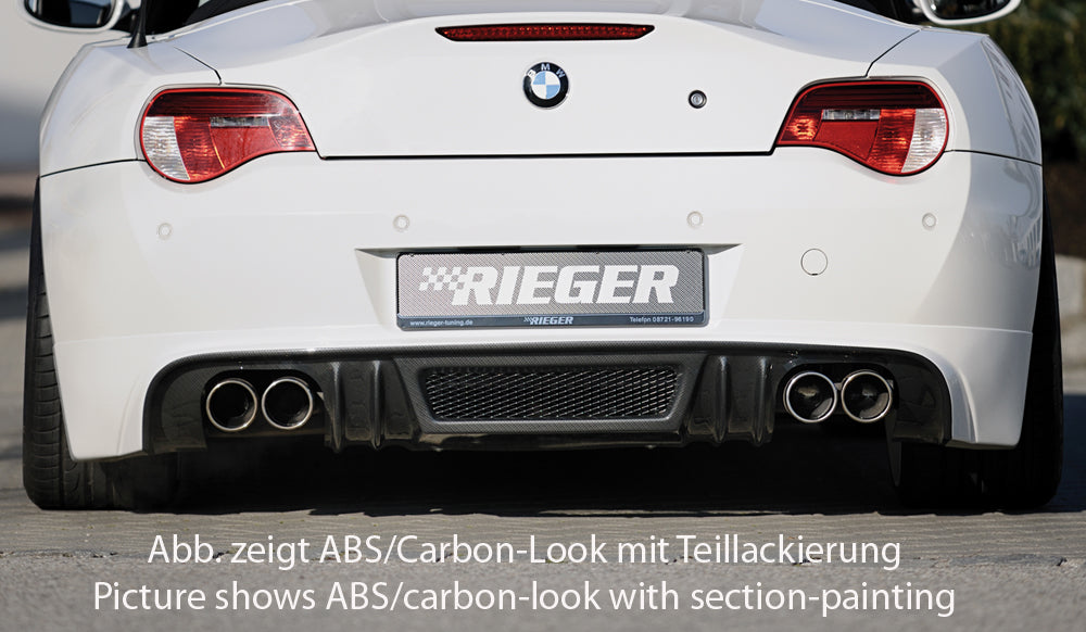 Rieger Heckansatz für BMW Z4 (E85) Coupé