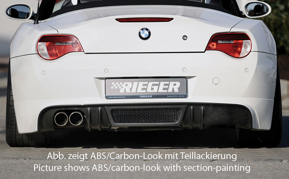 Rieger Heckansatz für BMW Z4 (E85) Coupé