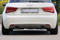 Rieger Heckeinsatz für Audi A1 (8X) 3-tür.