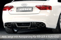 Rieger Heckschürzenansatz für Audi A5 (B8/B81) Sportback