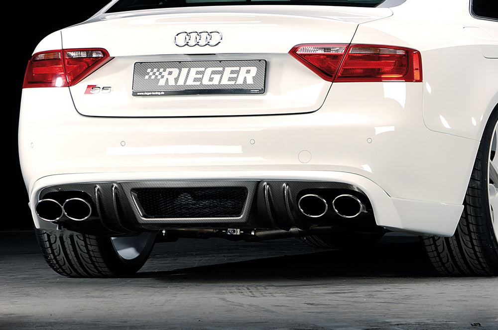 Rieger Heckschürzenansatz für Audi A5 (B8/B81) Sportback