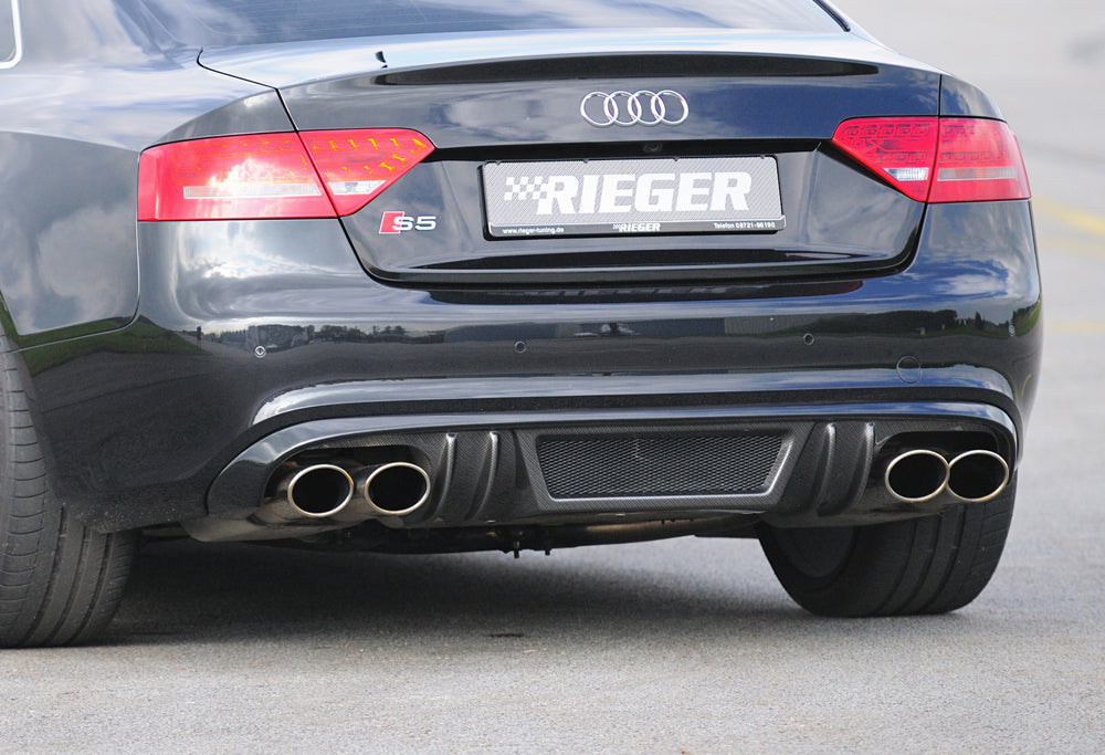 Rieger Heckeinsatz für Audi A5 (B8/B81) Sportback