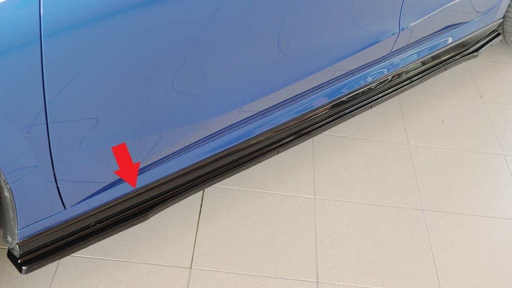 Rieger MonteCarlo-Seitenschweller,  links für Skoda Fabia (PJ) Schrägheck