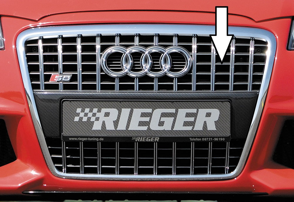 Rieger originaler Audi S-Grill für Audi A3 (8P) R-Frame für Audi A3 (8P) 3-tür.