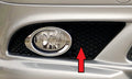 Rieger Gitter rechts orig. SL (R230) für Mercedes CLK (W209) Cabrio