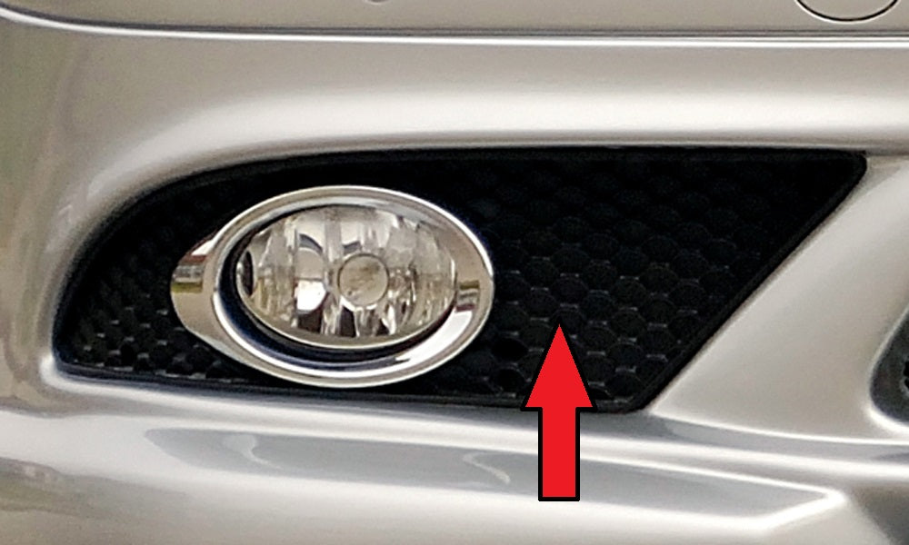 Rieger Gitter rechts orig. SL (R230) für Mercedes CLK (W209) Cabrio
