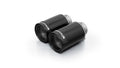 Remus Endrohr Set 2 Endrohre : 84 mm Street Race Black Chrome, mit einstellbarem Kugelanschluss für _Endrohre 2 Endrohre Street Race Black Chrome | EG