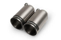Remus Endrohr-Set 2 Endrohre   84 mm Street Race, poliert, mit einstellbarem Kugelanschluss für _Endrohre 2 Endrohre Street Race | EG-Gutachten/ABE
