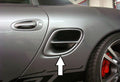 Rieger Turbo Style Lufteinlässe für Porsche Boxster (986)