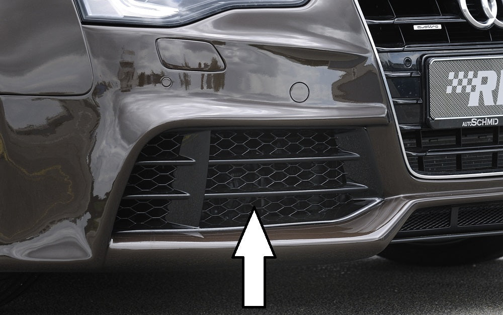 Rieger Lufteinlassblende,  rechts, speziell abgeändert für Audi A3 (8V)