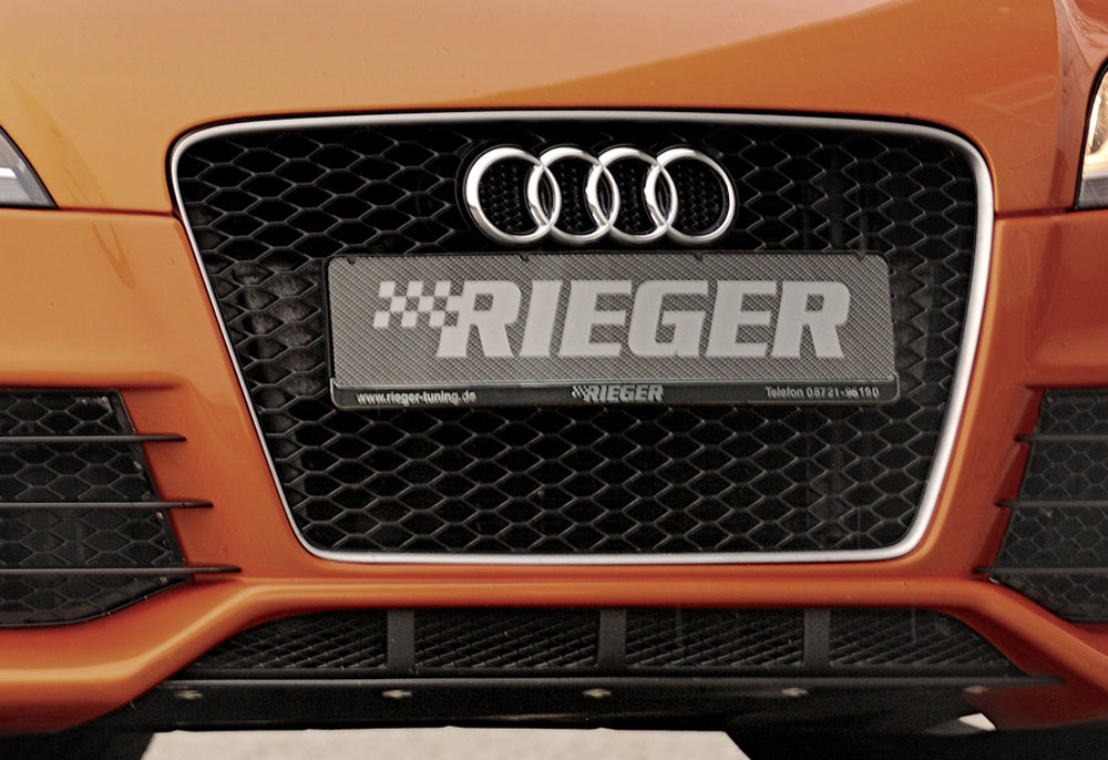 Rieger Kühlergrill Audi TT-RS (8J), schwarz/aluminium für Audi TT (8J) Coupé