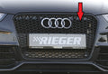 Rieger Kühlergrill Audi RS5 (B8), schwarz glänzend für Audi A5 (B8/B81) Cabrio