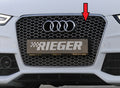 Rieger Kühlergrill Audi RS5 (B8), gun-metal für Audi A5 (B8/B81) Cabrio