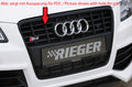 Rieger Kühlergrill Audi S4 (B8), schwarz für Audi A4 (B8/B81) Avant