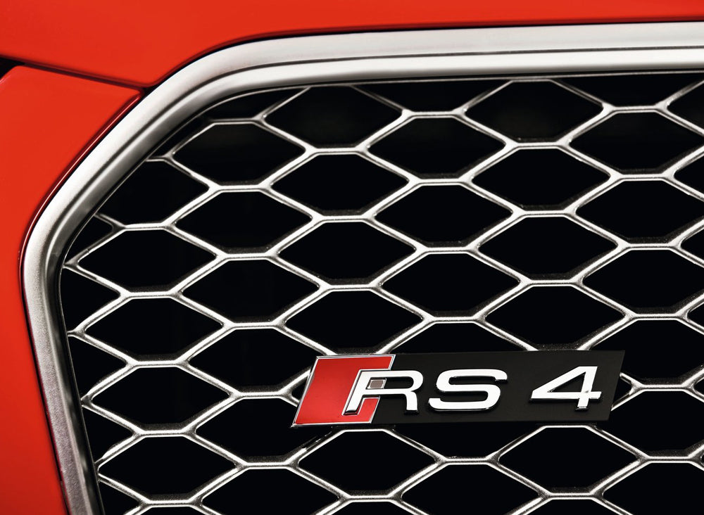 Rieger Audi RS4-Logo (B8) für Audi A4 (B8/B81) Avant