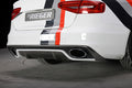 Rieger Audi S-Line Heckschürze (ohne Heckeinsatz) für Audi A4 (B8/B81) Lim.