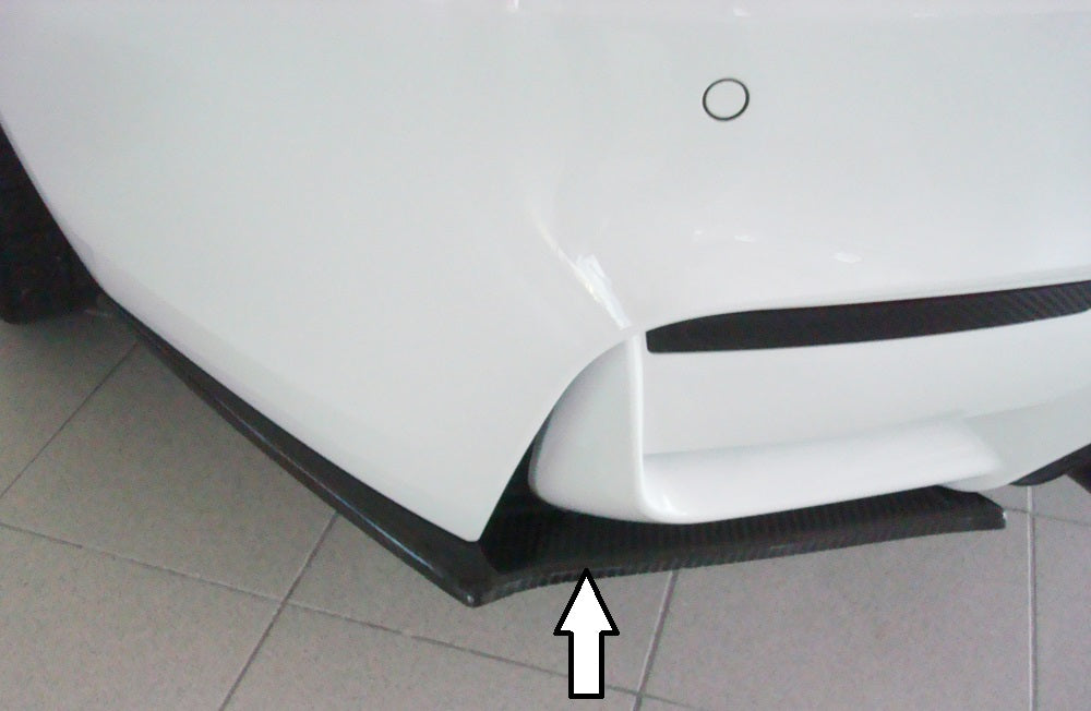 Rieger Carbon Heckschürzenansatz links für BMW 3er F80 M3 (M3) Lim.