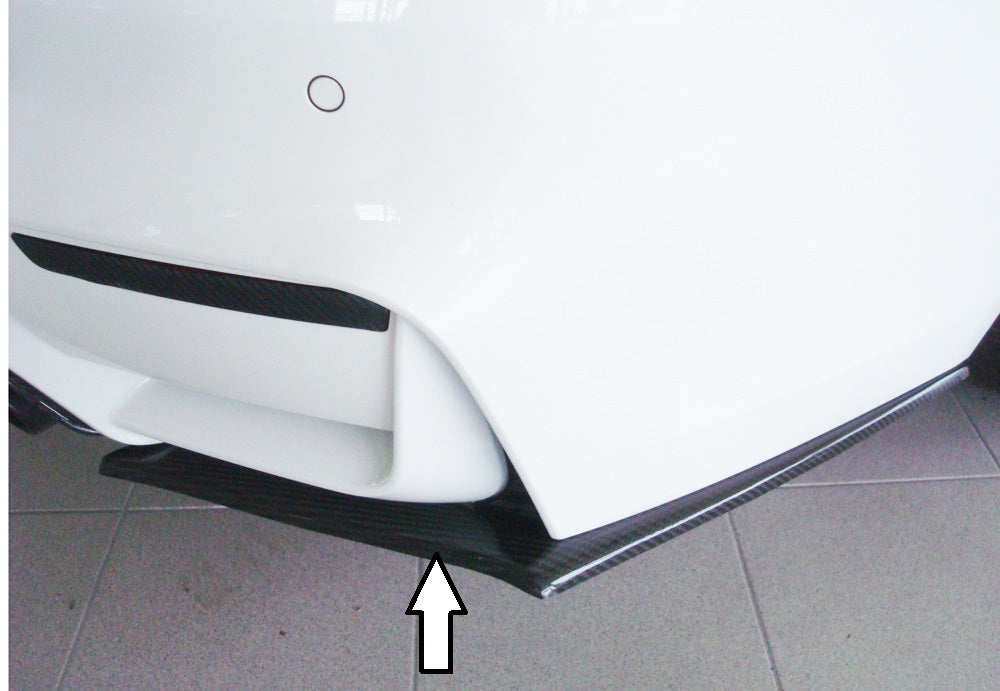 Rieger Carbon Heckschürzenansatz rechts für BMW 3er F80 M3 (M3) Lim.