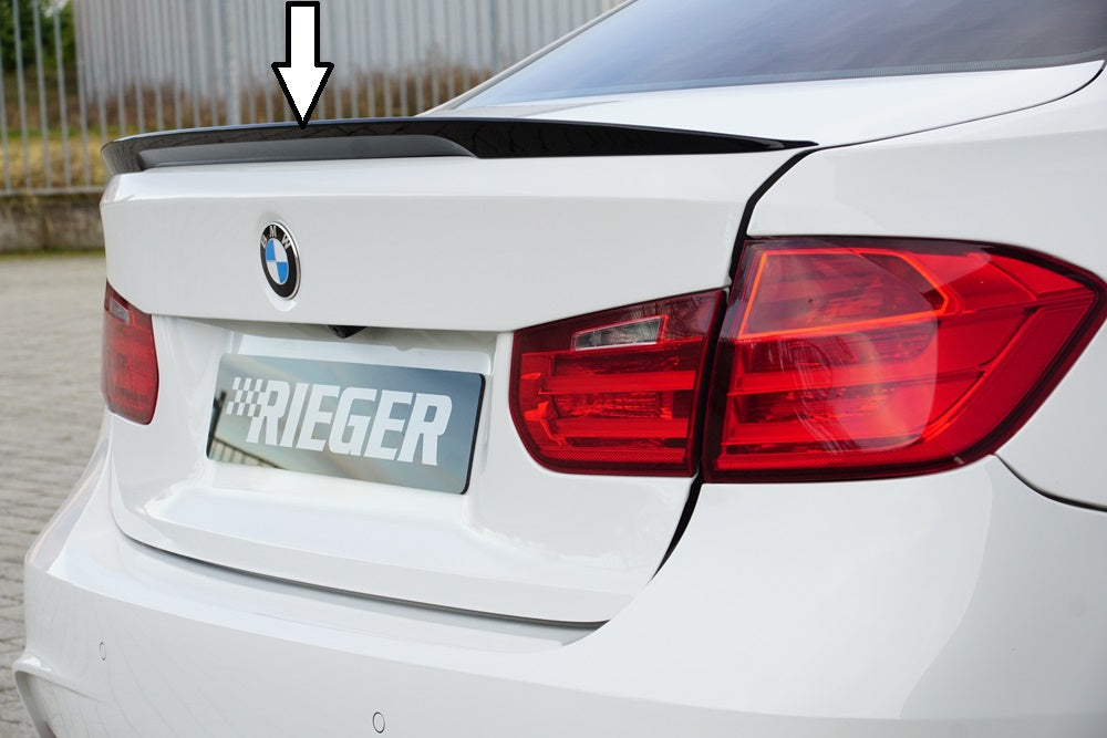Rieger BMW M Performance Heckklappenspoiler für BMW 3er F30  (3L) Lim.