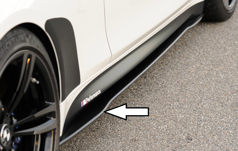 Rieger Carbon Seitenschwelleransatz, links für BMW 3er F80 M3 (M3) Lim.
