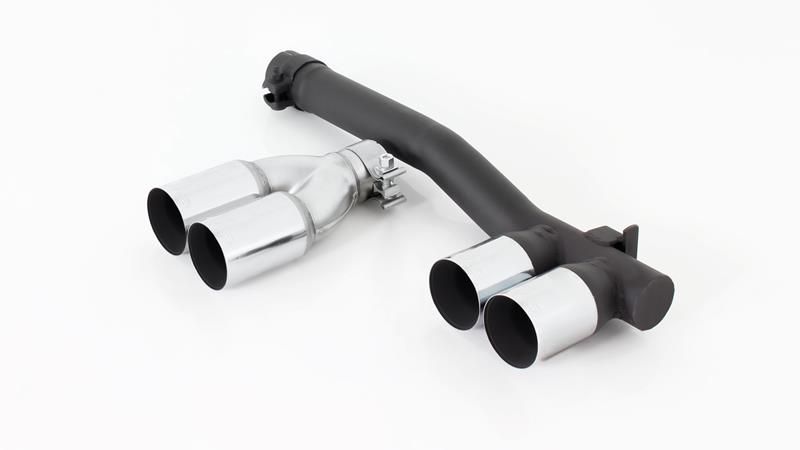Remus Endrohr-Set links/rechts je 2 Endrohre  76 mm gerade für _Endrohre 2 Endrohre gerade | EG-Gutachten/ABE