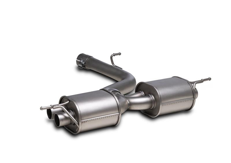 Remus Absorptions-Sportschalldämpfer mittig für links/rechts-Anlage für Audi A3 Typ 8Y (GY) Limousine