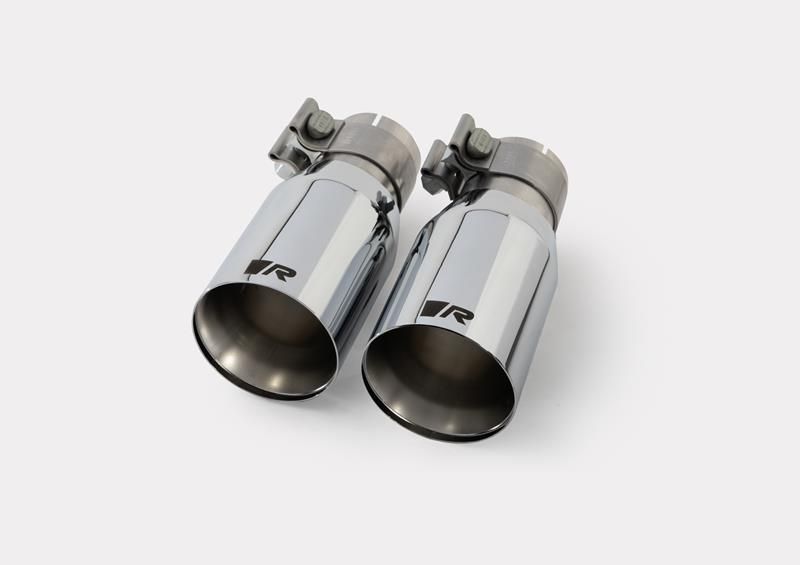 Remus Endrohr-Set links/rechts je 1 Endrohre   90 mm gerade für Suzuki Swift 1,6l 100kW Sport | EG-Gutachten/ABE