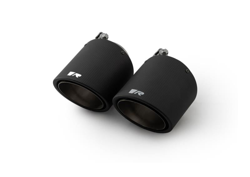 Remus Endrohr-Set 2 Carbon-Endrohre Ø 102 mm schräg für _Endrohre 2 Endrohre 102mm